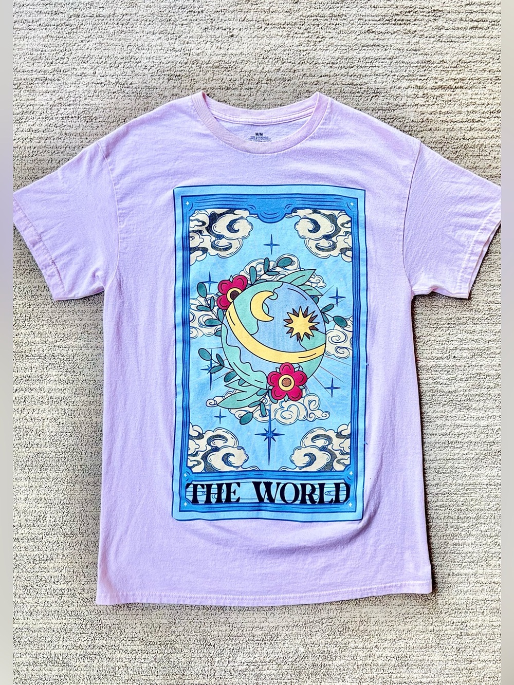 🔮 the world tarot card shirt 🔮